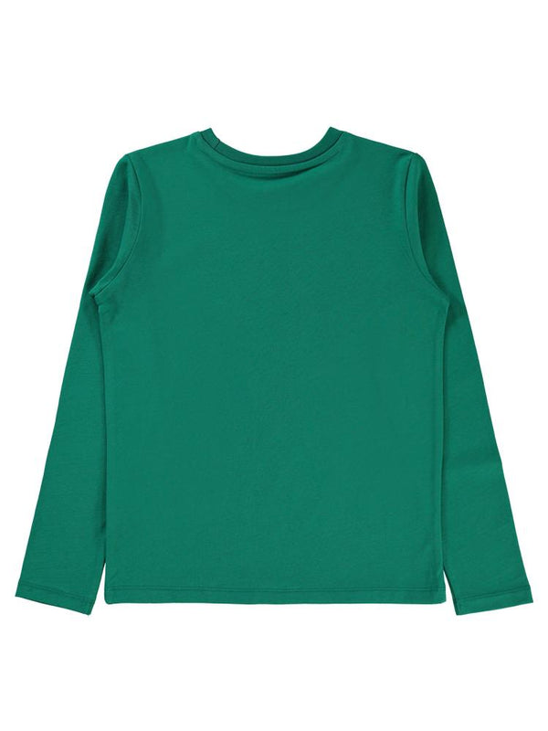 Civil Boys 96 Baskılı 10-13 Yaş Sweatshirt - Yeşil