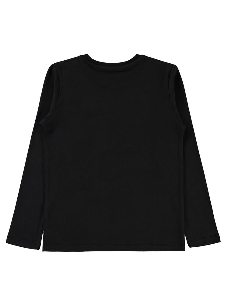 Civil Boys 96 Baskılı 10-13 Yaş Sweatshirt - Siyah