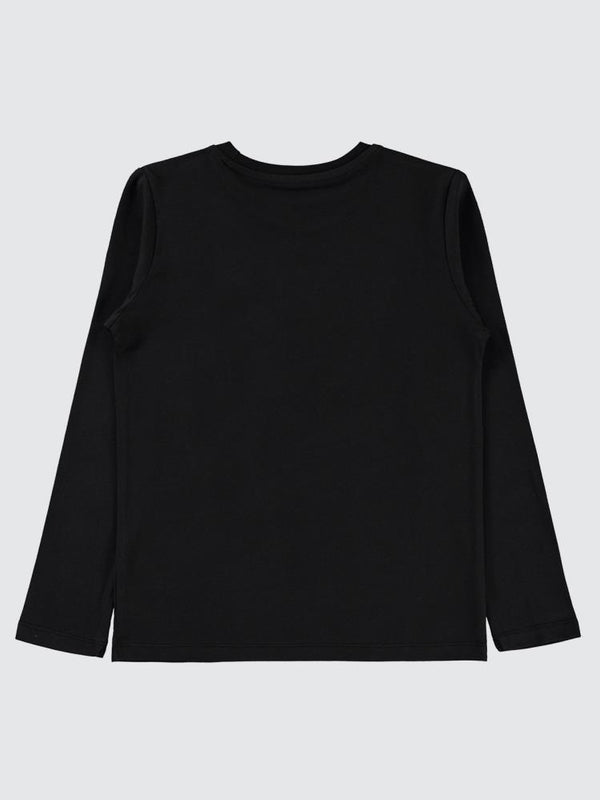 Civil Boys 96 Baskılı 10-13 Yaş Sweatshirt - Siyah