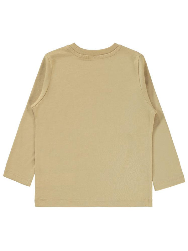 Civil Boys Crash Zone Baskılı 2-5 Yaş Sweatshirt - Bej