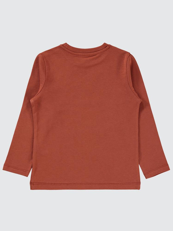 Civil Boys Goals Baskılı 2-5 Yaş Sweatshirt - Turuncu