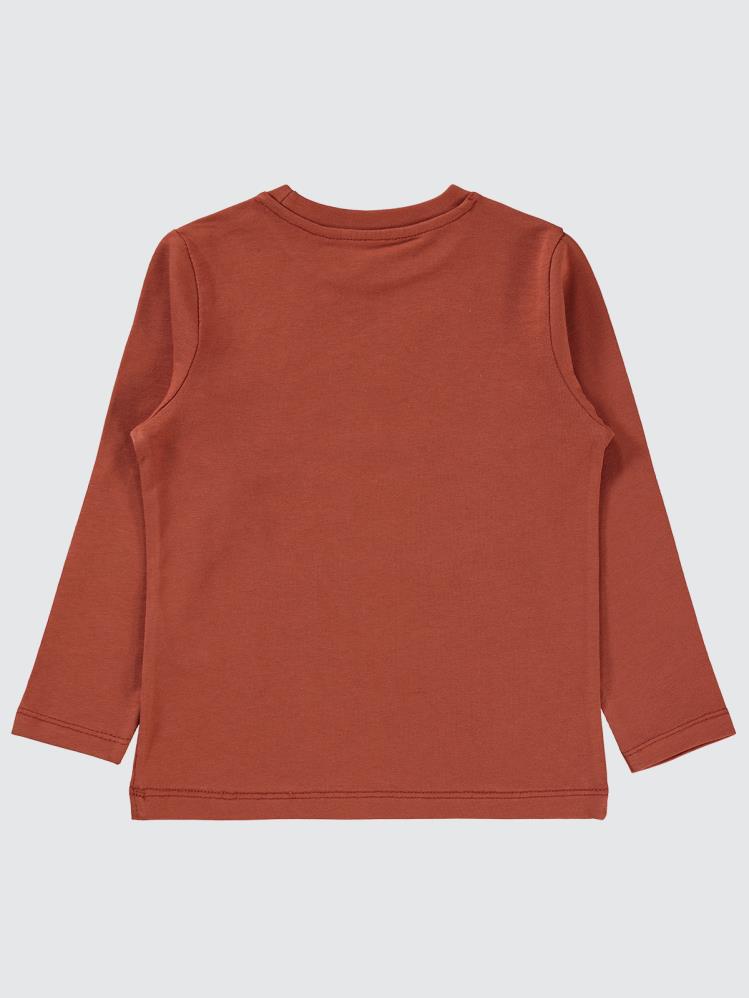 Civil Boys Goals Baskılı 2-5 Yaş Sweatshirt - Turuncu