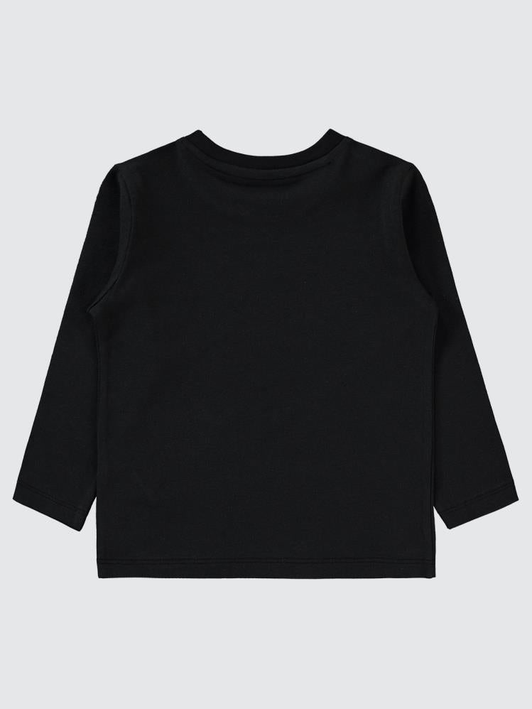 Civil Boys Goals Baskılı 2-5 Yaş Sweatshirt - Siyah