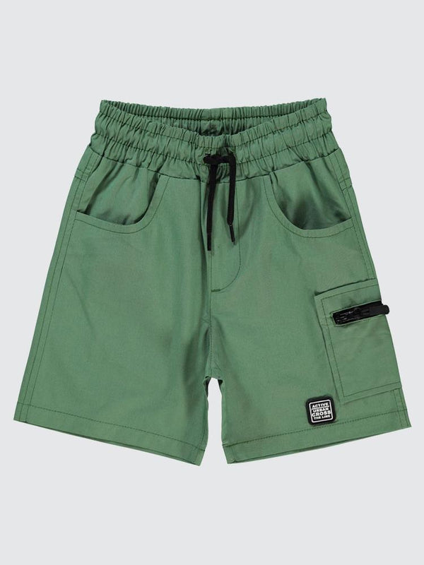 Civil Boys Fermuarlı Cepli 2-5 Yaş Kapri - Haki