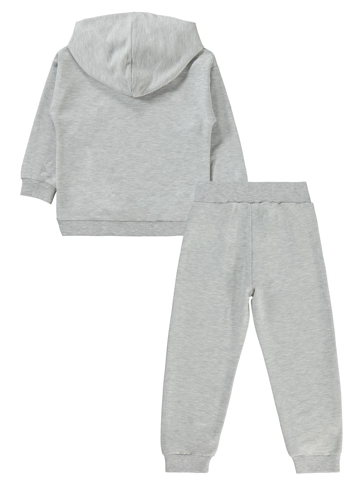 Civil Girls Always Anime Baskılı 2-5 Yaş Eşofman Takımı - Gri