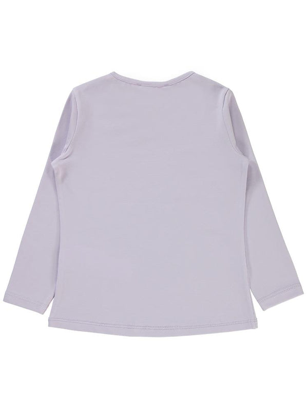 Civil Girls Love Baskılı 2-5 Yaş Sweatshirt - Lila