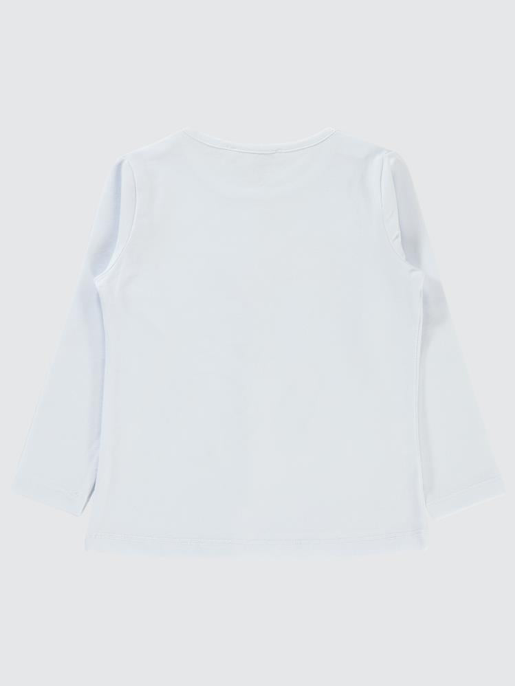 Civil Girls Sweet Dreams Baskılı 2-5 Yaş Sweatshirt - Beyaz