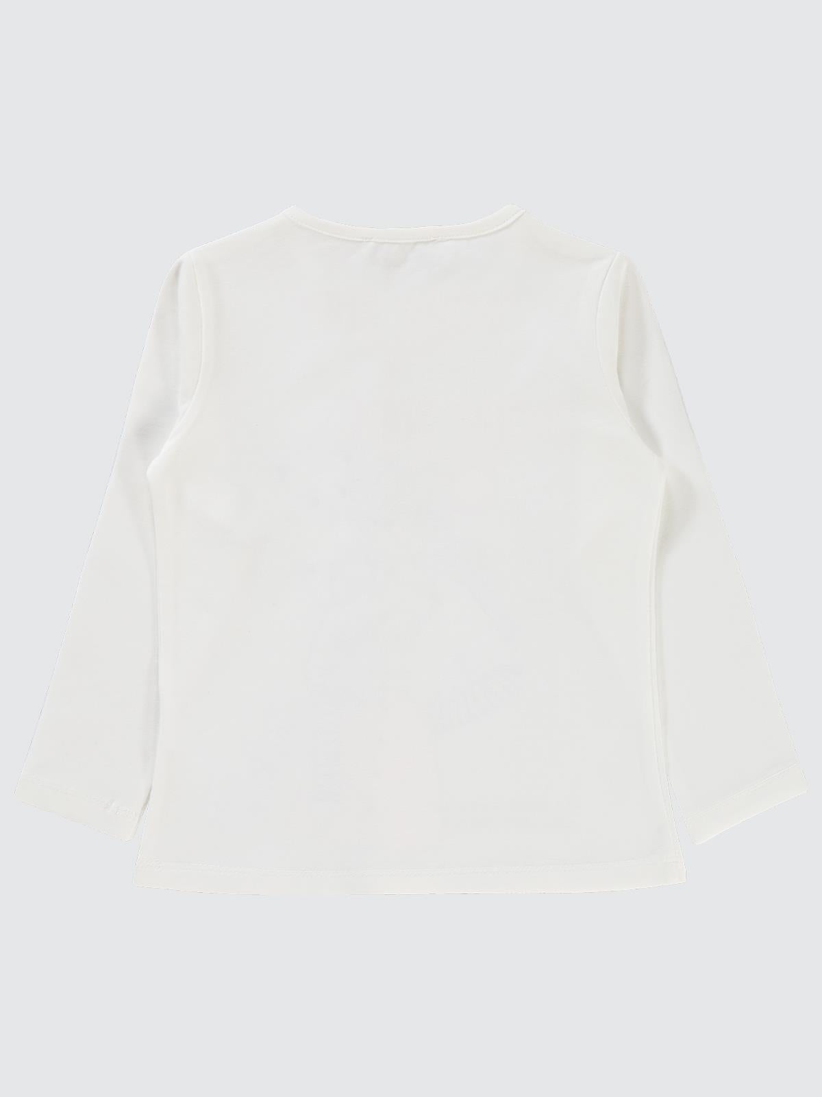 Civil Girls Better Together Baskılı 2-5 Yaş Sweatshirt - Ekru