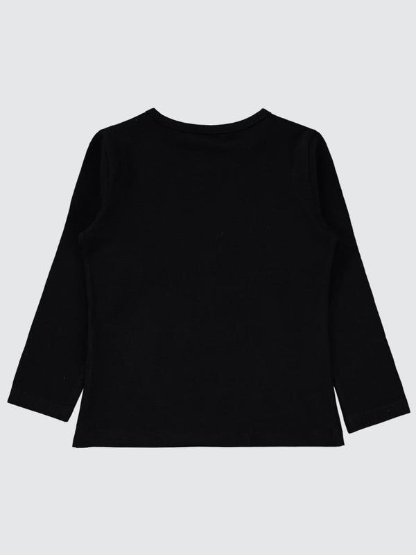 Civil Girls Little Dreamer Baskılı 2-5 Yaş Sweatshirt - Siyah
