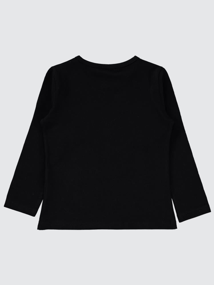 Civil Girls Little Dreamer Baskılı 2-5 Yaş Sweatshirt - Siyah