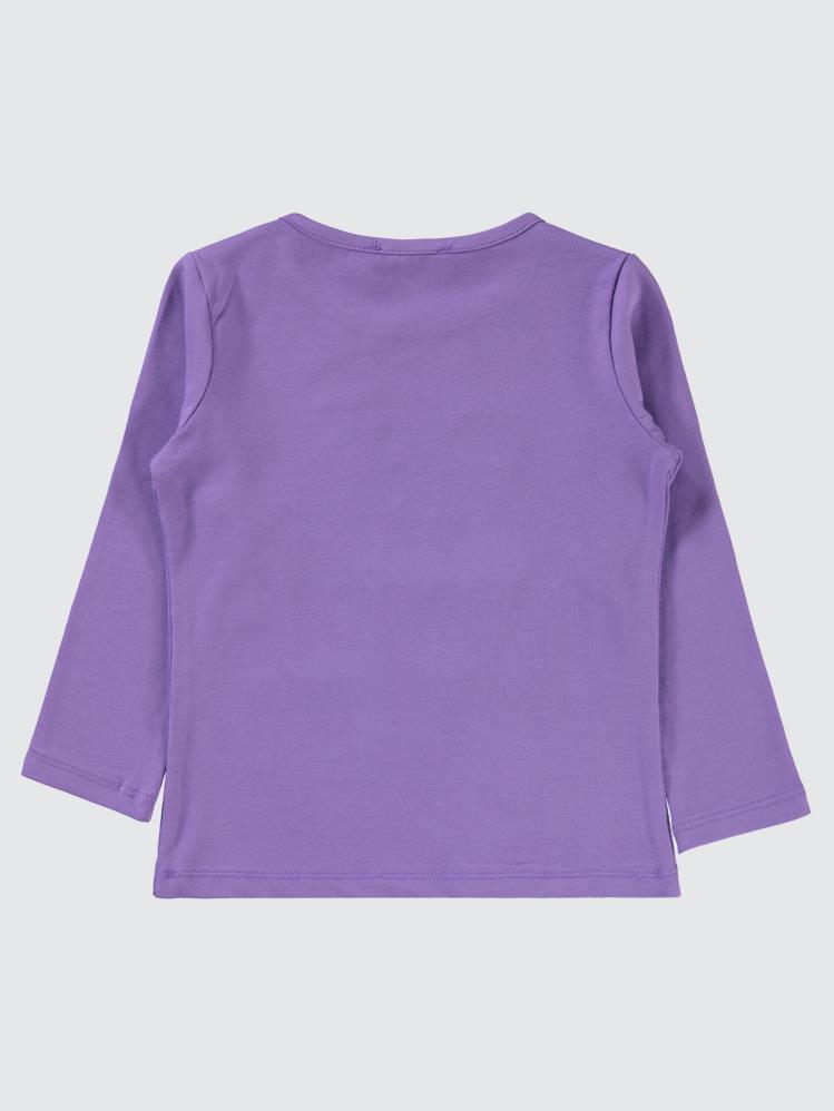 Civil Girls Bunny Baskılı 2-5 Yaş Sweatshirt - Lila