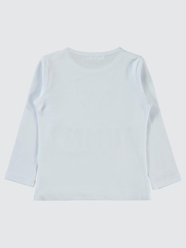 Civil Girls Bunny Baskılı 2-5 Yaş Sweatshirt - Beyaz