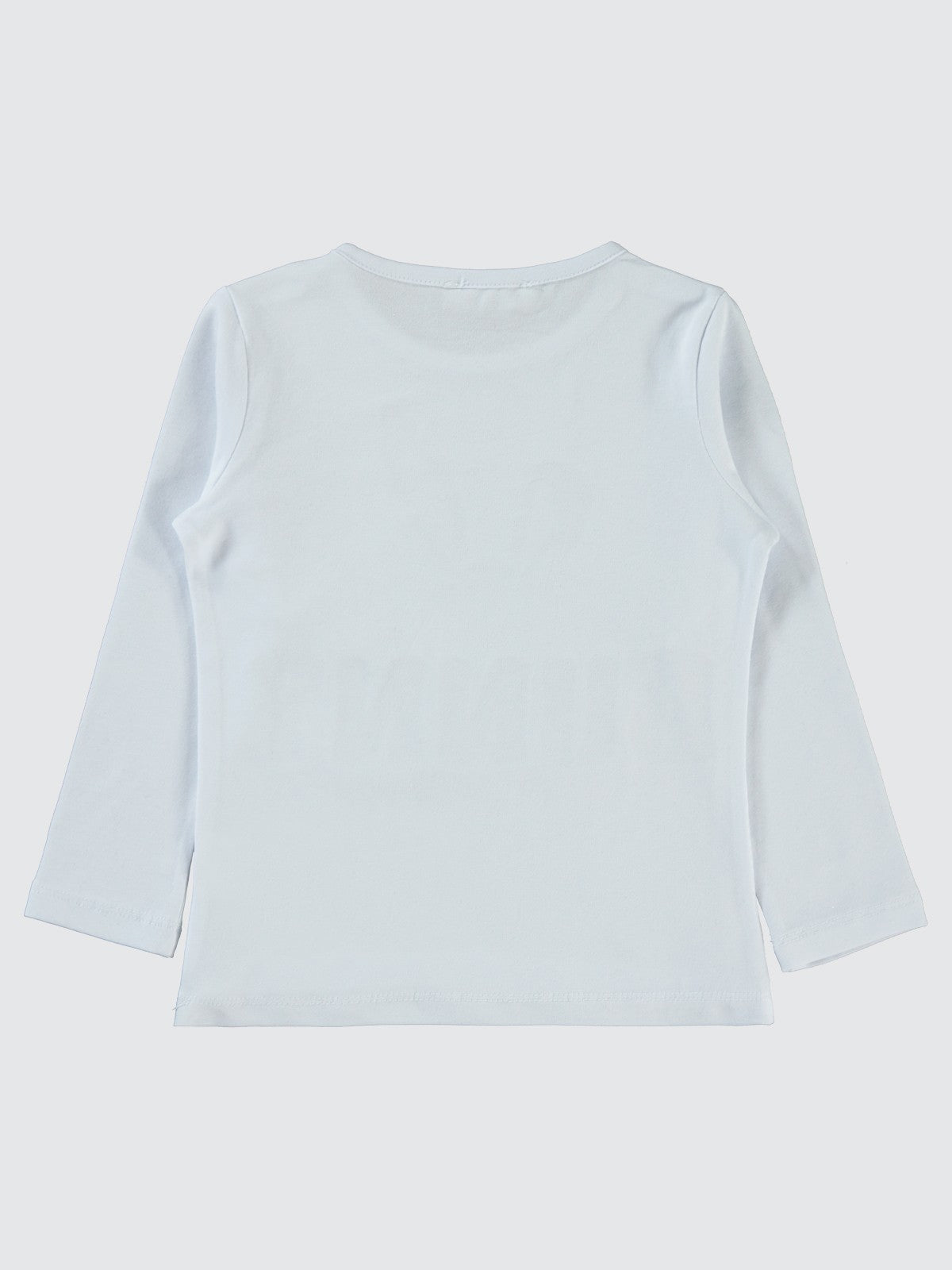 Civil Girls Bunny Baskılı 2-5 Yaş Sweatshirt - Beyaz
