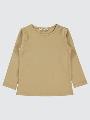 Civil Girls Basic 2-5 Yaş Sweatshirt - Bej