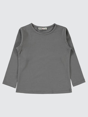 Civil Girls Basic 2-5 Yaş Sweatshirt - Gri