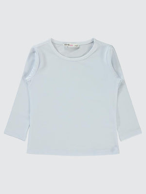Civil Girls Basic 2-5 Yaş Sweatshirt - Beyaz