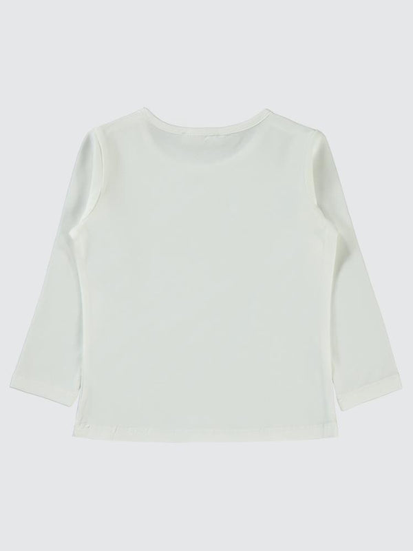 Civil Girls Basic 2-5 Yaş Sweatshirt - Ekru