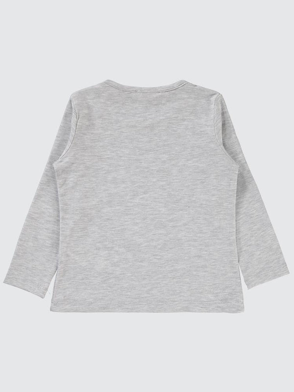 Civil Girls Basic 2-5 Yaş Sweatshirt - Gri
