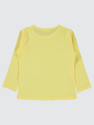 Civil Girls Basic 2-5 Yaş Sweatshirt - Sarı