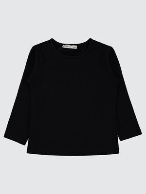 Civil Girls Basic 2-5 Yaş Sweatshirt - Siyah