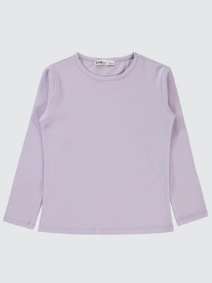 Civil Girls Basic 6-9 Yaş Sweatshirt - Lila