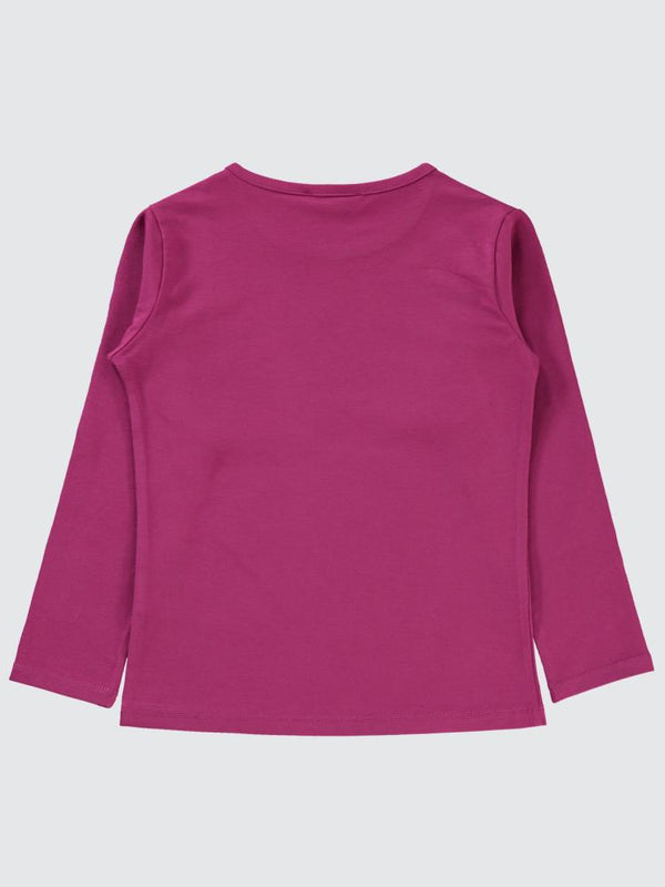 Civil Girls Basic 6-9 Yaş Sweatshirt - Fusya