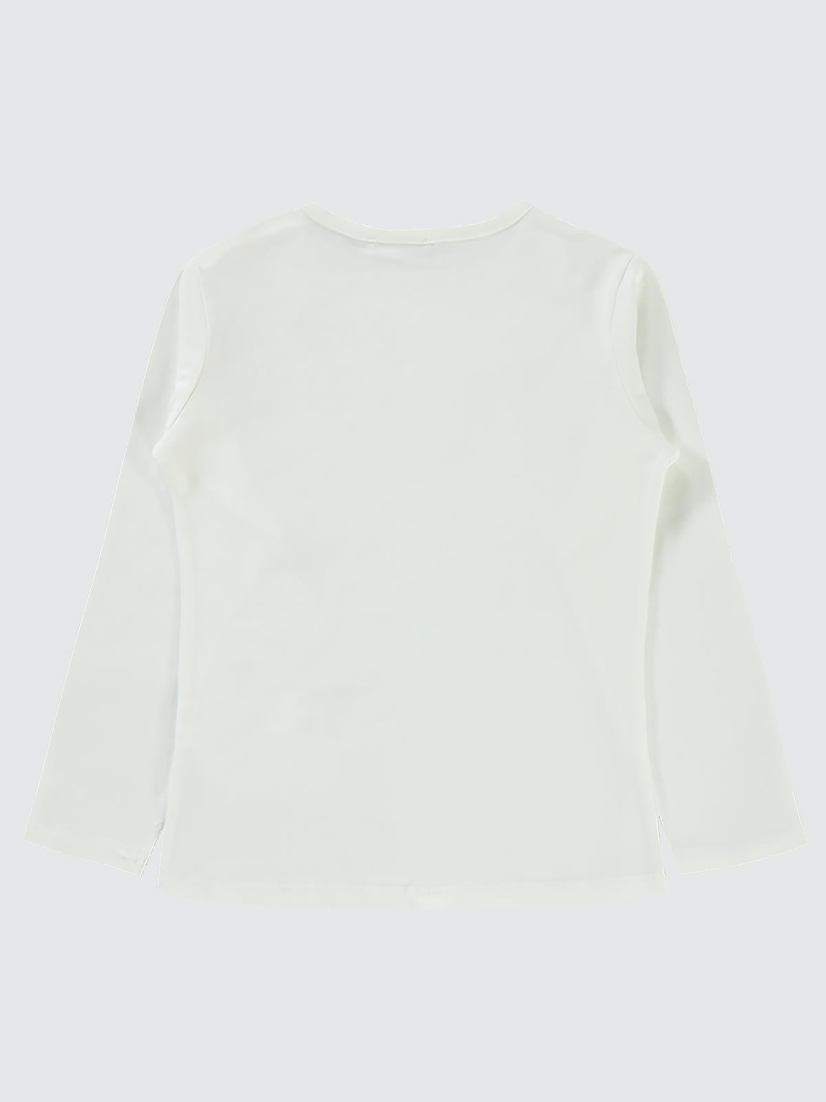 Civil Girls Basic 10-13 Yaş Sweatshirt - Ekru