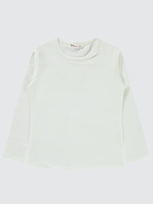 Civil Girls Basic 10-13 Yaş Sweatshirt - Ekru