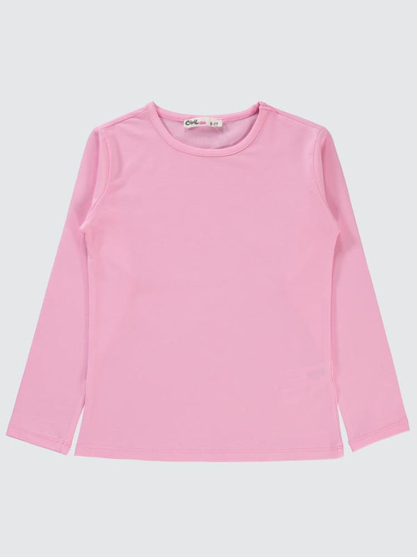 Civil Girls Basic 6-9 Yaş Sweatshirt - Pembe
