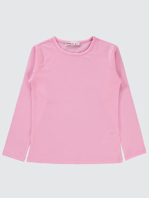 Civil Girls Basic 6-9 Yaş Sweatshirt - Pembe