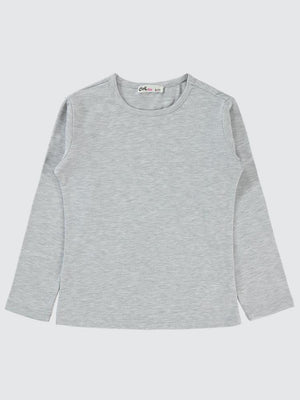 Civil Girls Basic 6-9 Yaş Sweatshirt - Gri