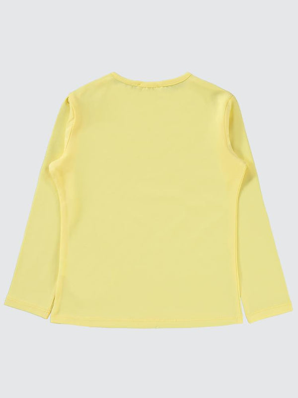 Civil Girls Basic 6-9 Yaş Sweatshirt - Sarı