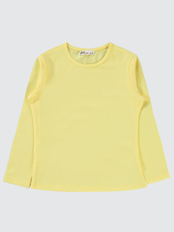 Civil Girls Basic 6-9 Yaş Sweatshirt - Sarı