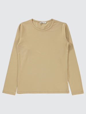 Civil Girls Basic 10-13 Yaş Sweatshirt - Bej