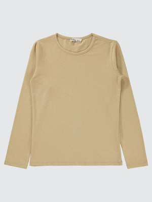 Civil Girls Basic 10-13 Yaş Sweatshirt - Bej