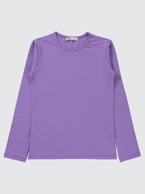 Civil Girls Basic 10-13 Yaş Sweatshirt - Lila