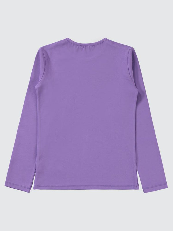 Civil Girls Basic 10-13 Yaş Sweatshirt - Lila