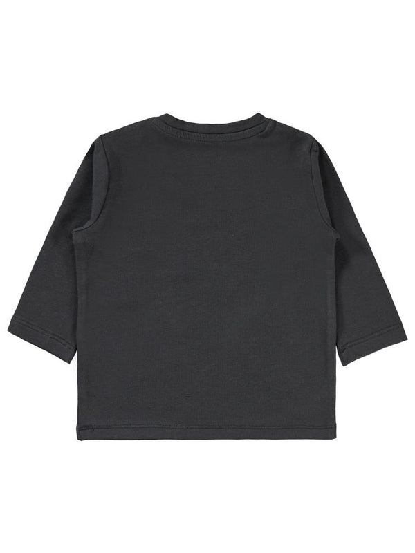 Civil Baby Little but Loud Baskılı 6-18 Ay Sweatshirt - Gri