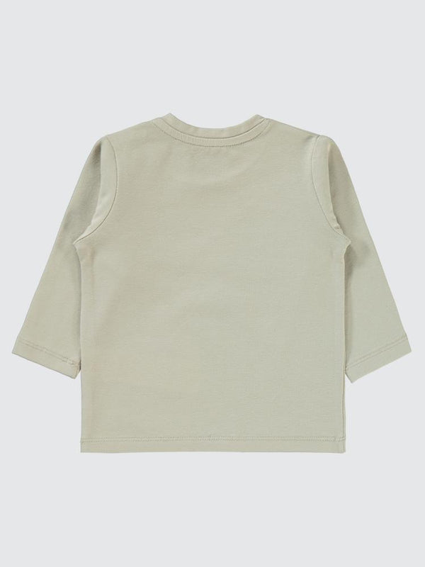 Civil Baby Dinozor Baskılı 6-18 Ay Sweatshirt - Gri