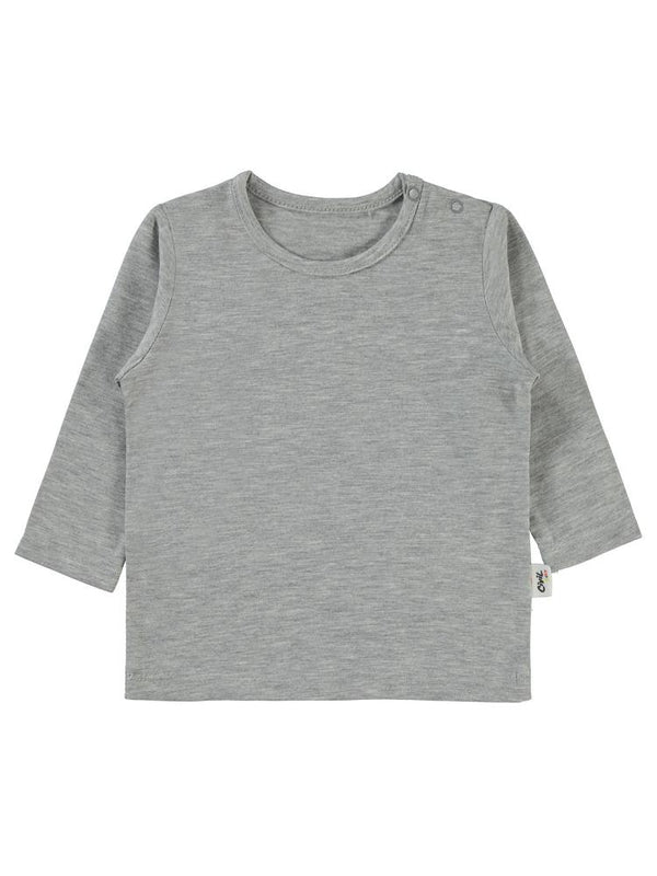 Civil Baby Basic 6-18 Ay Sweatshirt - Gri