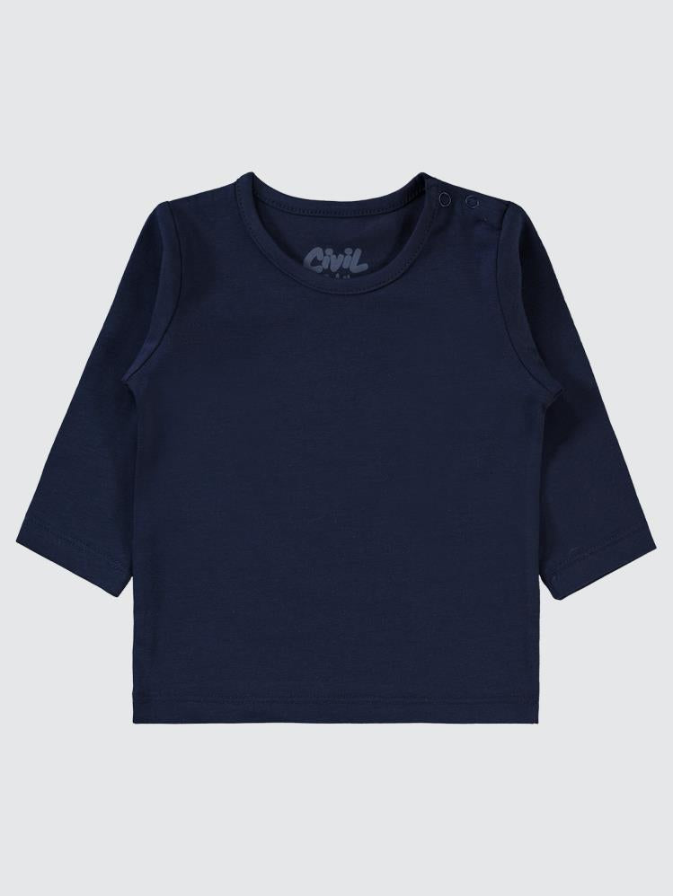 Civil Baby Basic 6-18 Ay Sweatshirt - Lacivert