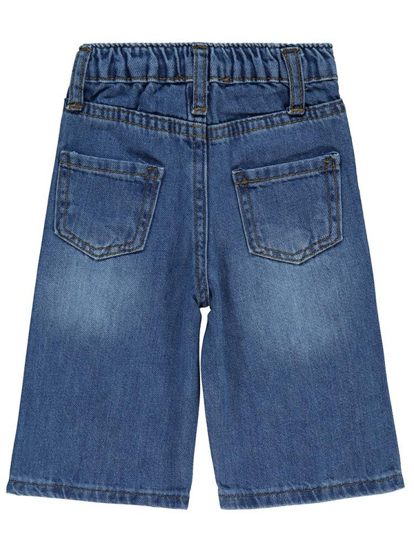 Civil Baby İspanyol Paça Geniş Cepli 6-18 Ay Pantolon - Mavi