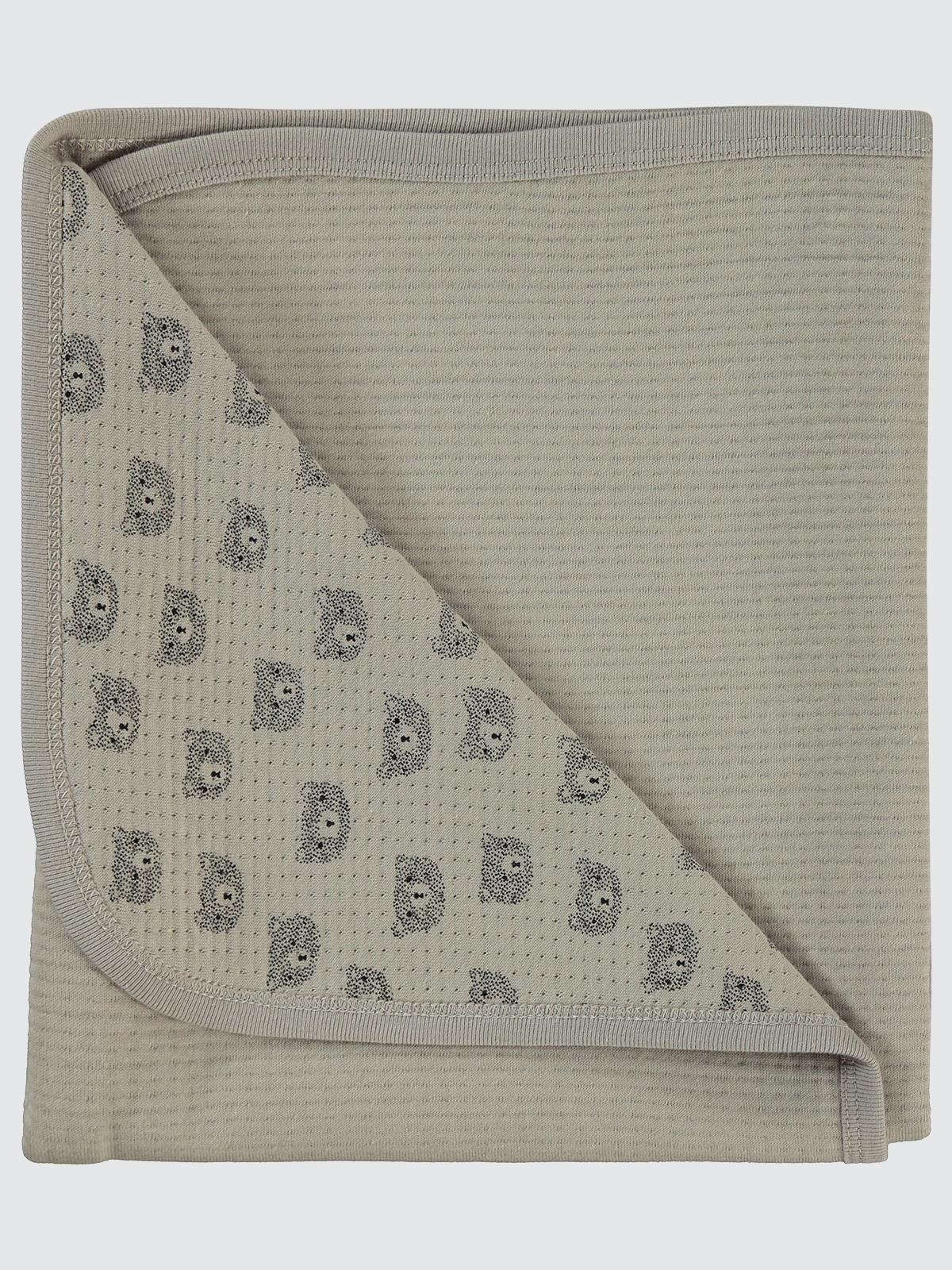 Civil Baby Ayıcık Baskılı Battaniye - Bej