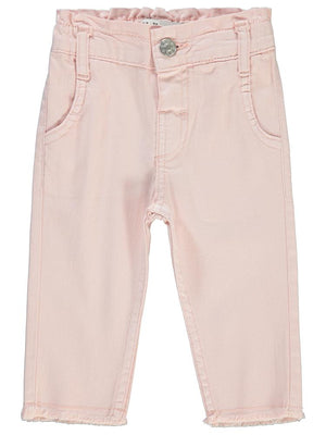 Civil Baby Paça Detaylı 6-18 Ay Pantolon - Pembe