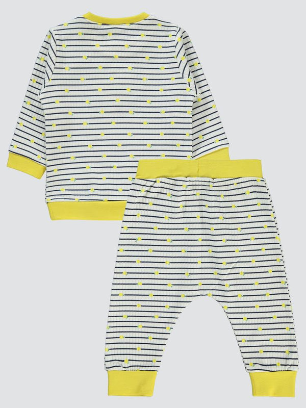 Civil Baby Lıttle And Pretty Empirme 6-18 Ay Takım - Sarı