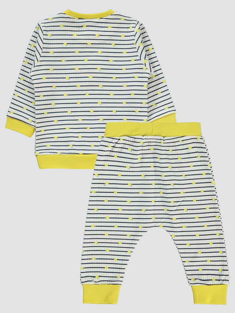 Civil Baby Lıttle And Pretty Empirme 6-18 Ay Takım - Sarı