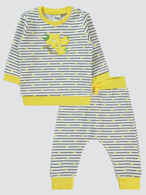 Civil Baby Lıttle And Pretty Empirme 6-18 Ay Takım - Sarı
