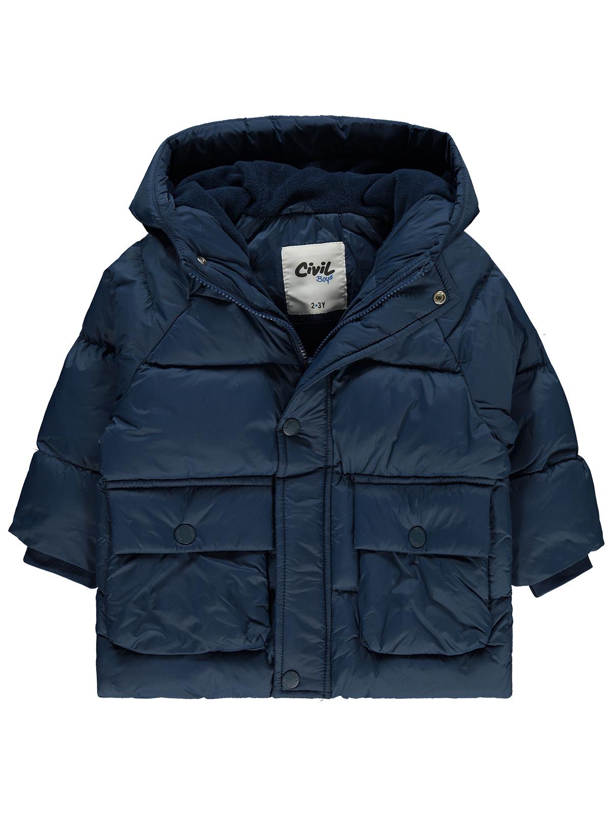 Civil Boys Torba Cepli 2-5 Yaş Mont - Lacivert
