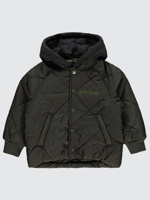 Civil Boys Kapitone Owersize 2-5 Yaş Mont - Haki