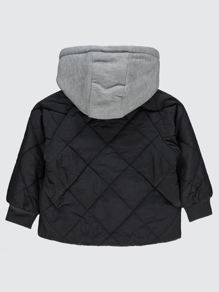 Civil Boys Kapitone Owersize 2-5 Yaş Mont - Gri